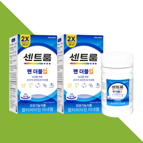 센트룸 맨 더블업 멀티 비타민 미네랄 영양제 50정X2박스