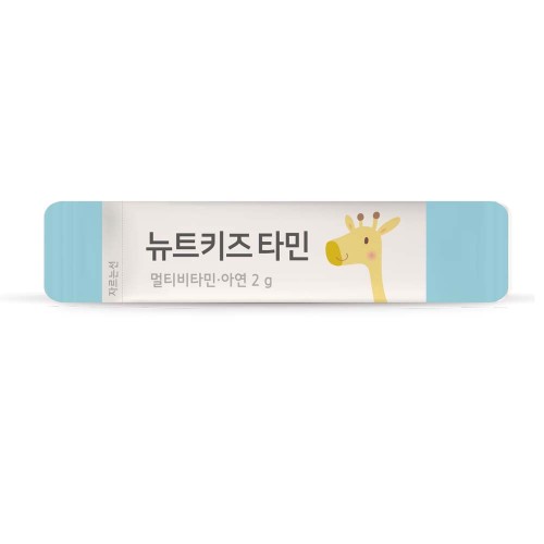 뉴트키즈타민 어린이 유아 아기 키즈 종합 멀티 비타민 영양제 아연 30포, 6개