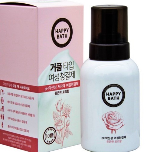 로즈향 저자극약산성여성청결제 휴대용여성청결제 냄새제거 보습제 y존향수 세정제