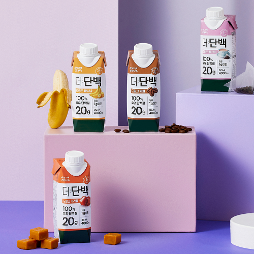 빙그레 더단백 드링크 멜론 단백질 프로틴음료 250ml 18팩
