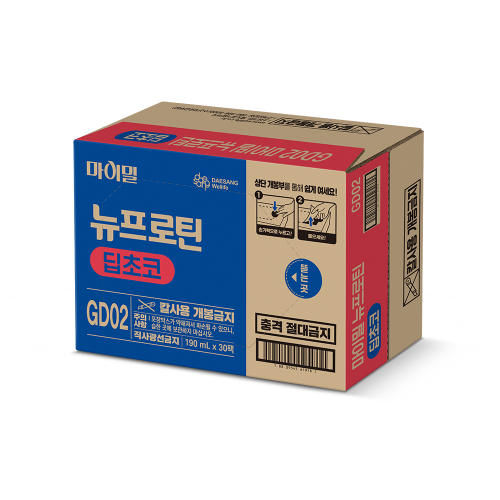 마이밀 뉴프로틴 딥초코 190 mL 30팩 단백질 음료