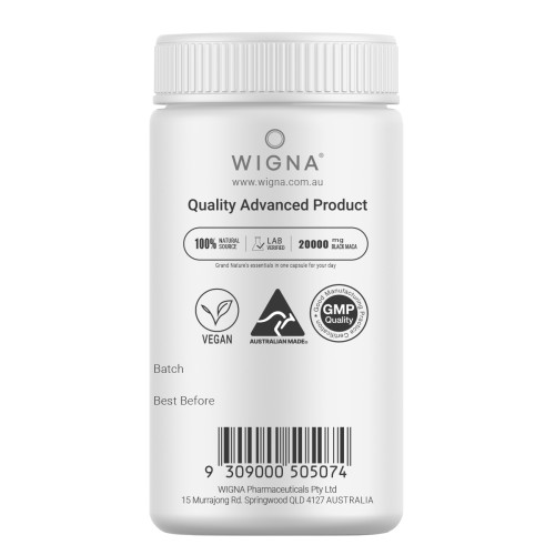 위그나 호주산 블랙마카 20000 500mg x 90캡슐