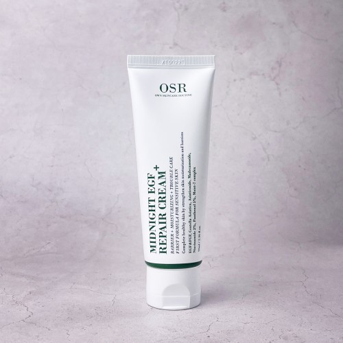 오에스알 미드나잇 EGF 재생 병풀 판테놀 마데카 시카 리페어 크림 70ml, 4개