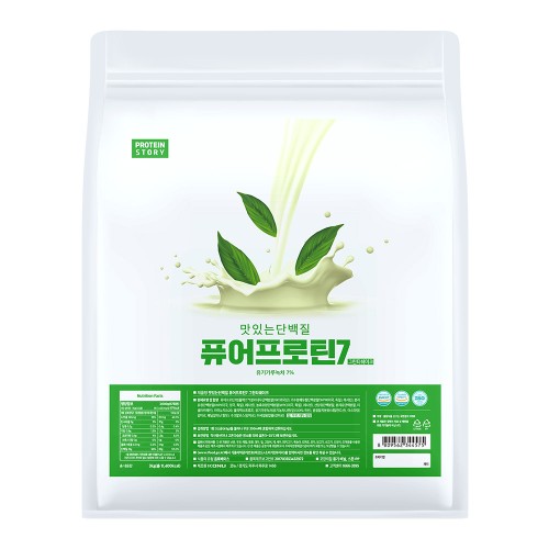 프로틴스토리 맛있는 단백질 퓨어프로틴7 초코 3kg