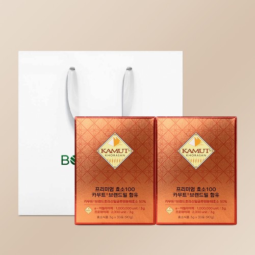 바디뮨 프리미엄 카무트 효소 100만 역가 (6개월분) 카뮤트효소 효능 소화