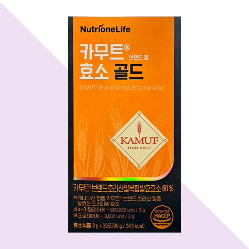 뉴트리원 카무트 카뮤트 효소 골드 30포X1박스